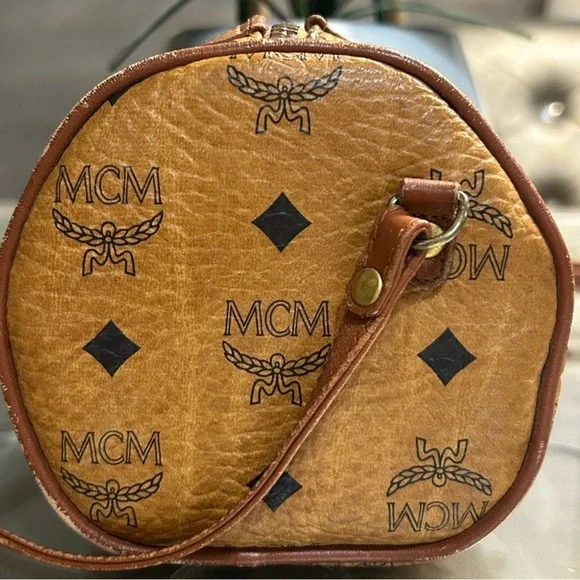 MCM Vintage Visetos Barrel Crossbody bag - Picture 5 of 10